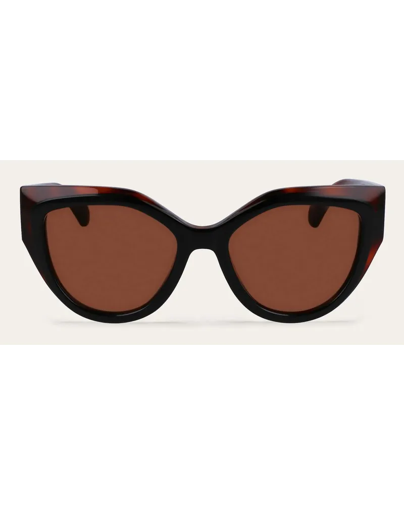 Ferragamo Donna Occhiali da sole Marrone Marrone