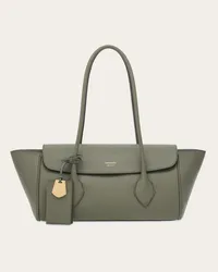 Ferragamo Donna Tote bag East-West (M) Grigio Grigio