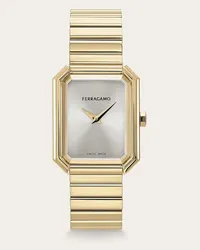 Ferragamo Donna Orologio Ferragamo Crystal Bianco Bianco