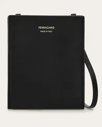 Ferragamo Uomo Porta carte di credito Nero Nero