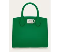 Donna Ferragamo Studio Box bag (S) Verde