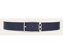 Uomo Cintura reversibile e regolabile Midnight blue/Testa di Moro