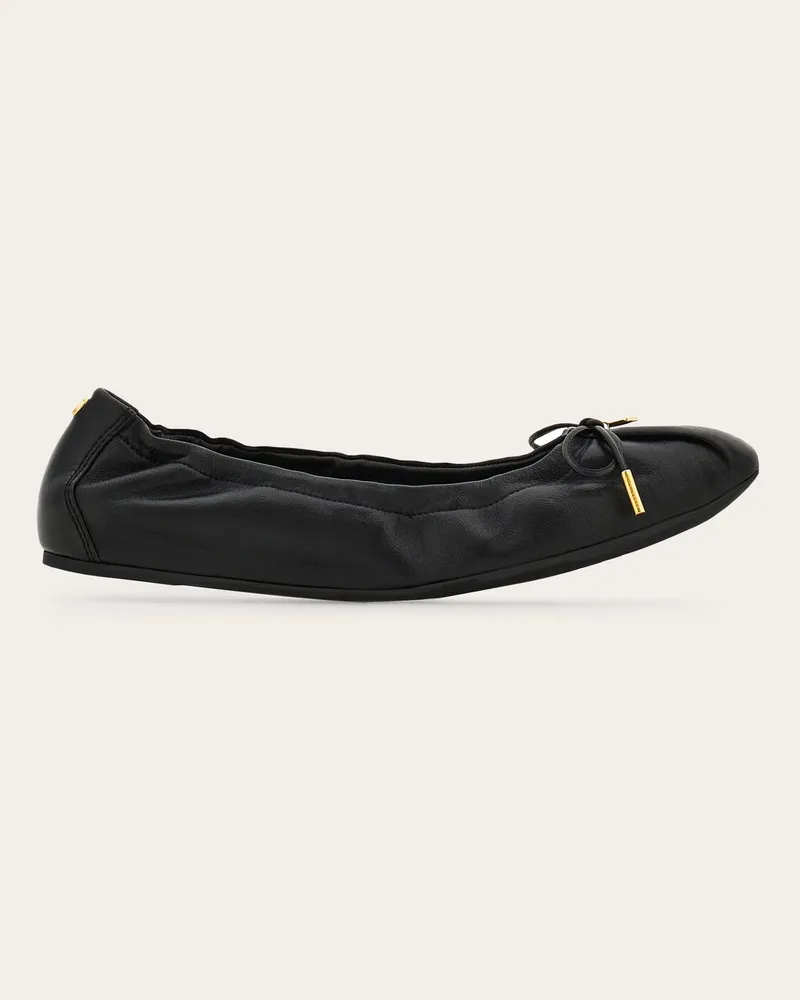 Ferragamo Donna Ballerina destrutturata Nero Nero