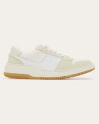 Ferragamo Uomo Sneaker bassa Bianco Bianco