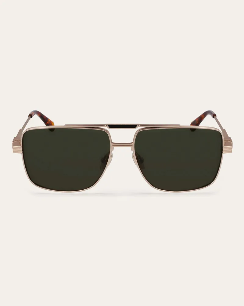 Ferragamo Uomo Occhiali da sole Verde Verde