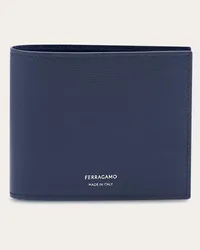 Ferragamo Uomo Portafoglio Blu Blu