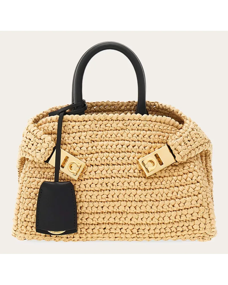 Ferragamo Donna Borsa a mano Hug (XS) Beige Beige