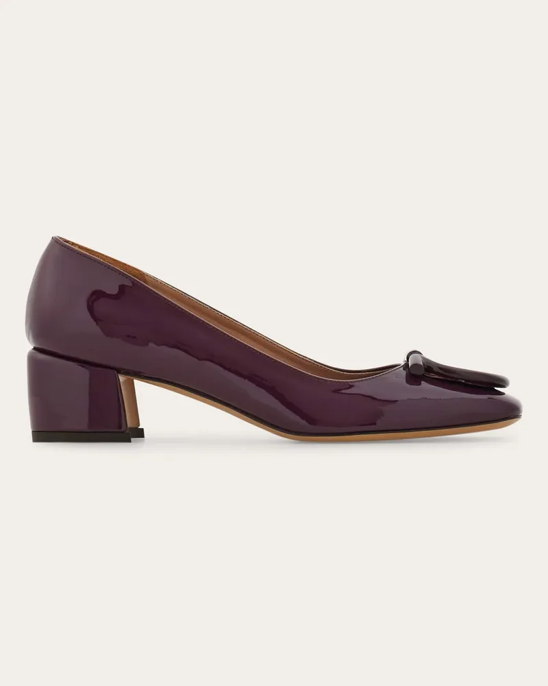 Ferragamo Donna Décolleté maxi Gancini Rosso Rosso
