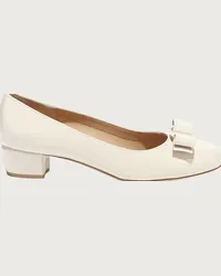 Ferragamo Donna Décolleté Vara Bianco Bianco