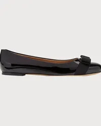 Ferragamo Donna Ballerina Varina Nero Nero