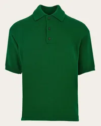 Ferragamo Uomo Polo in maglia Verde Verde