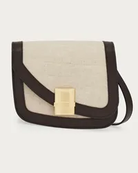 Ferragamo Donna Borsa a tracolla Fiamma (S) Beige Beige