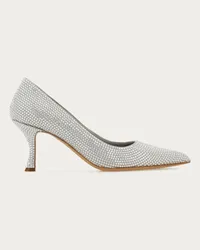 Ferragamo Donna Décolleté con cristalli Grigio Grigio