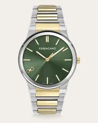 Ferragamo Uomo Orologio Ferragamo Sapphire Verde Verde