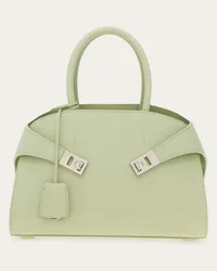 Ferragamo Donna Borsa a mano Hug (S) Verde Verde