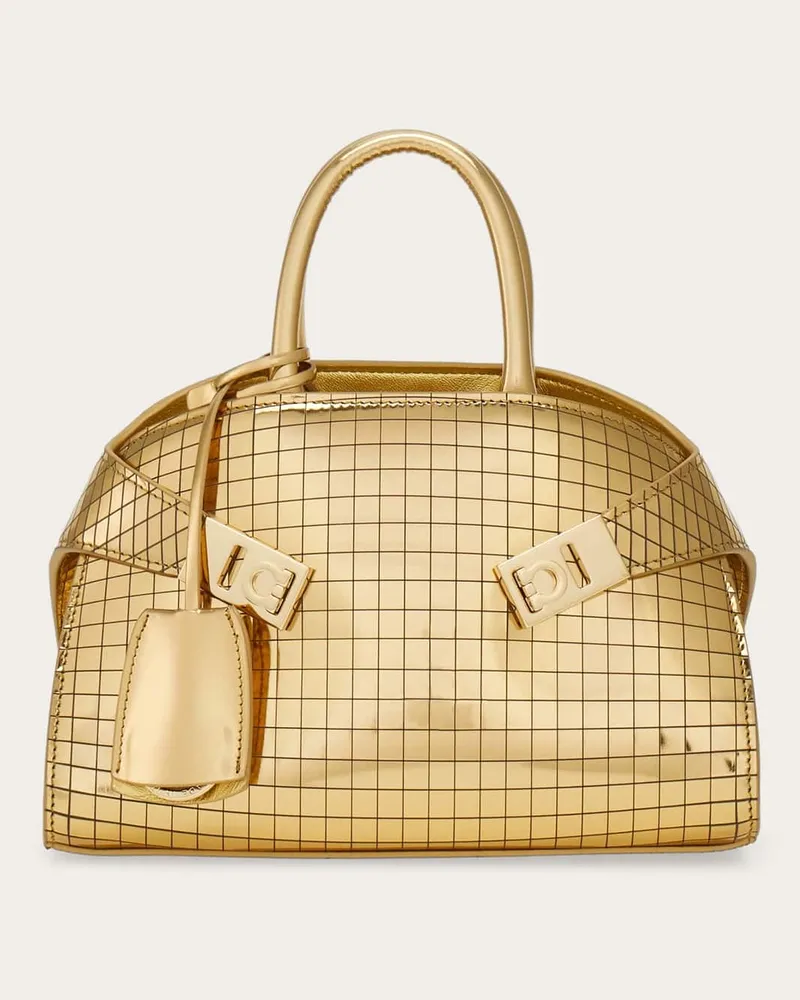 Ferragamo Donna Borsa a mano Hug (XS) Oro Oro
