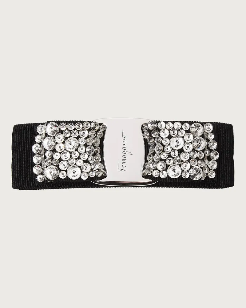 Ferragamo Donna Fermaglio fiocco Vara Nero Nero