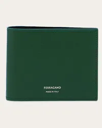 Ferragamo Uomo Portafoglio classico Verde Verde