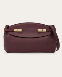 Ferragamo Donna Borsa a spalla Hug Rosso Rosso