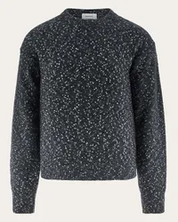 Ferragamo Uomo Maglia bouclé Grigio Grigio