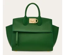 Donna Ferragamo Studio Soft bag (S) Verde