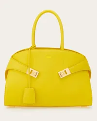 Ferragamo Donna Borsa a mano Hug (S) Giallo Giallo