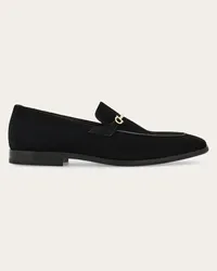 Ferragamo Uomo Mocassino ornamento Gancini Nero Nero