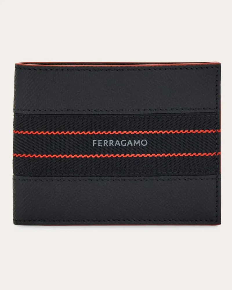 Ferragamo Uomo Portafoglio Nero Nero