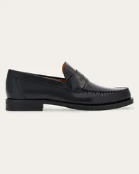 Ferragamo Uomo Mocassino con firma Nero Nero