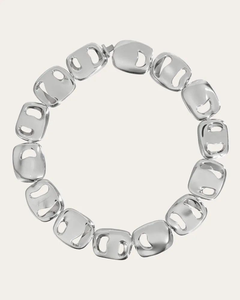 Ferragamo Donna Collana girocollo Vara Argento Argento