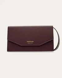 Ferragamo Uomo Borsa a tracolla compatta Rosso Rosso