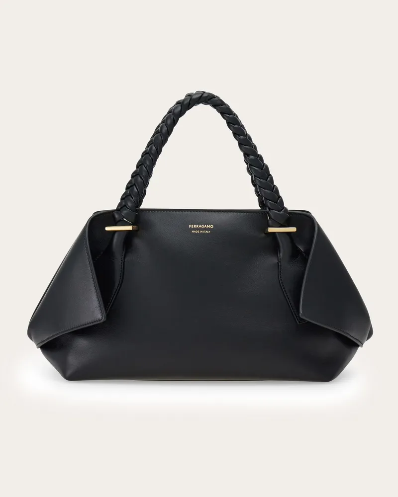 Ferragamo Donna Borsa a mano (M) Nero Nero