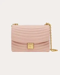 Ferragamo Donna Borsa a spalla matelassé (M) Rosa Rosa