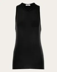 Ferragamo Donna Tank top Nero Nero