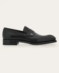 Ferragamo Uomo Mocassino Tramezza Nero Nero