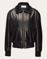 Ferragamo Uomo Blouson in nappa Nero Nero