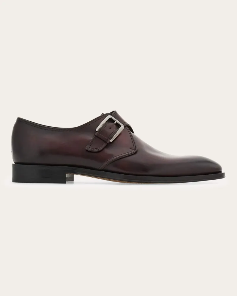 Ferragamo Uomo Single monk Rosso Rosso