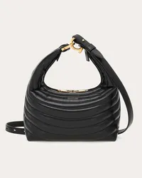 Ferragamo Donna Borsa a tracolla matelassé (S) Nero Nero