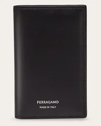 Ferragamo Uomo Porta carte di credito Nero Nero