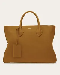 Ferragamo Uomo Tote bag (L) Ocra Bruciato Ocra