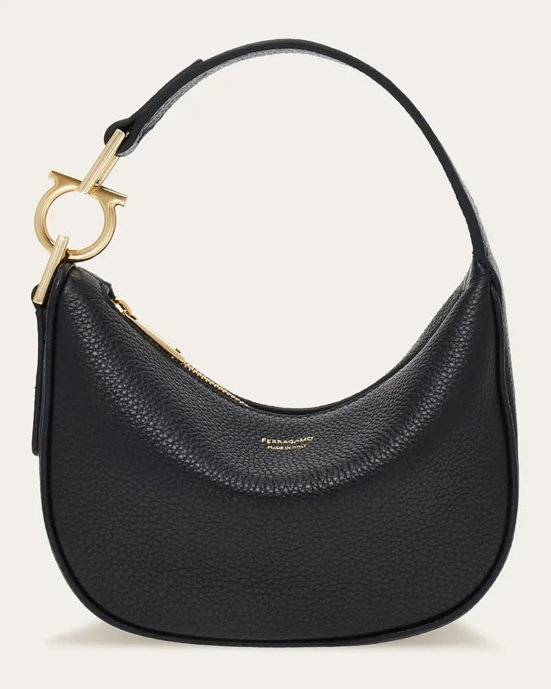 Ferragamo Donna Borsa hobo (XS) Nero Nero