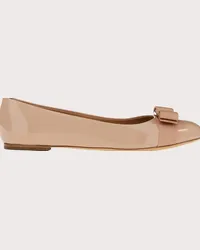 Ferragamo Donna Ballerina Varina Beige Beige