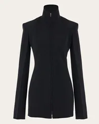 Ferragamo Donna Giacca sagomata con zip Nero Nero