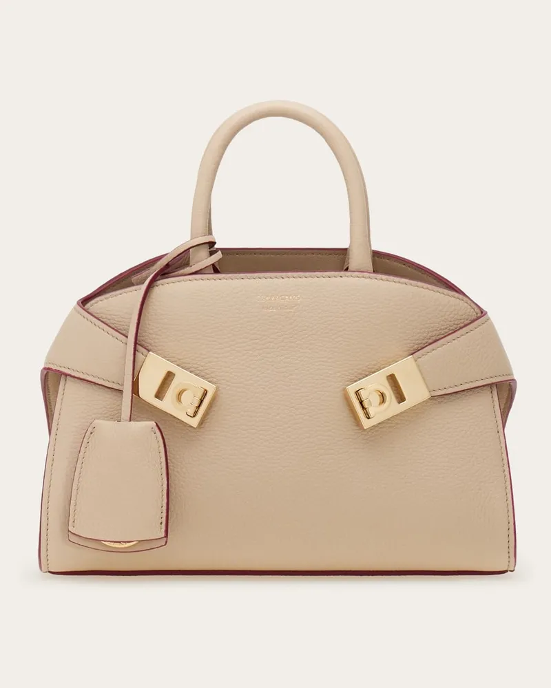 Ferragamo Donna Borsa a mano Hug (XS) Beige Beige