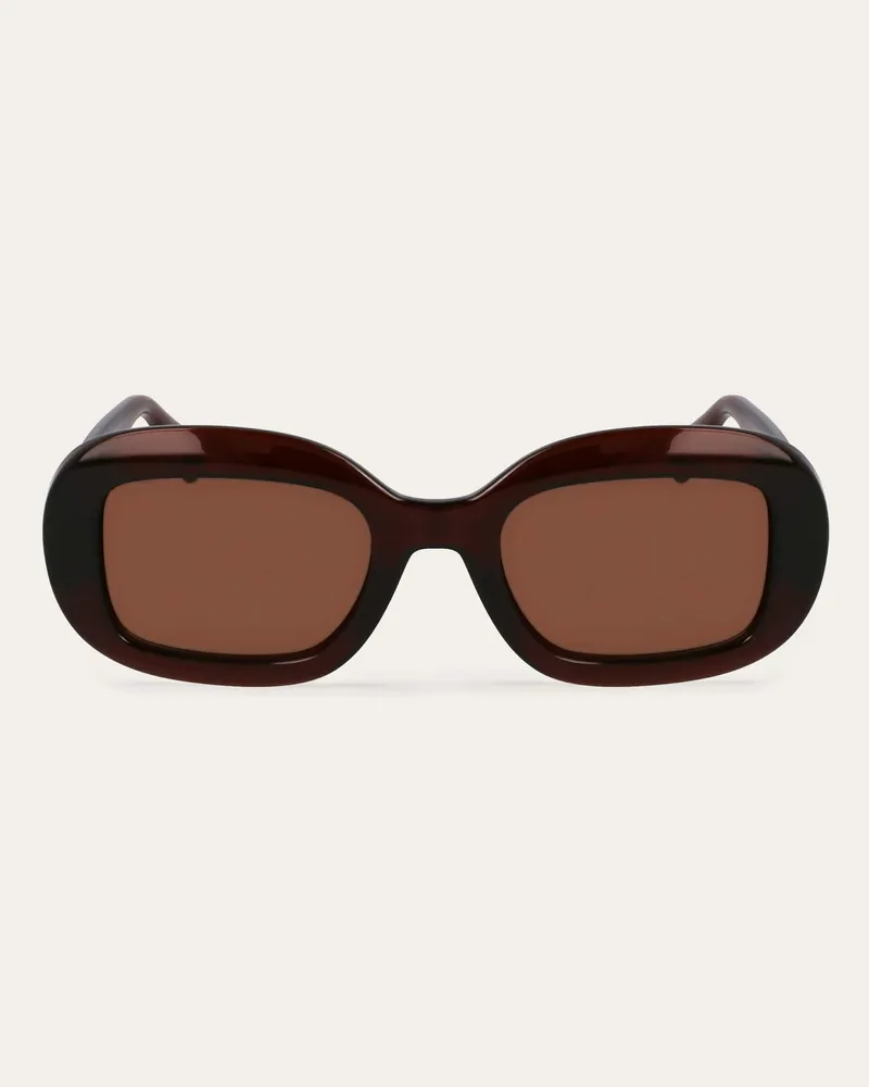 Ferragamo Donna Occhiali da sole Marrone Marrone