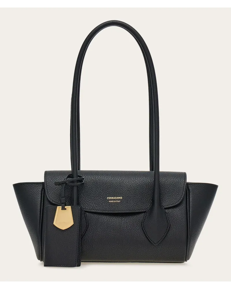 Ferragamo Donna Tote bag East-West (S) Nero Nero