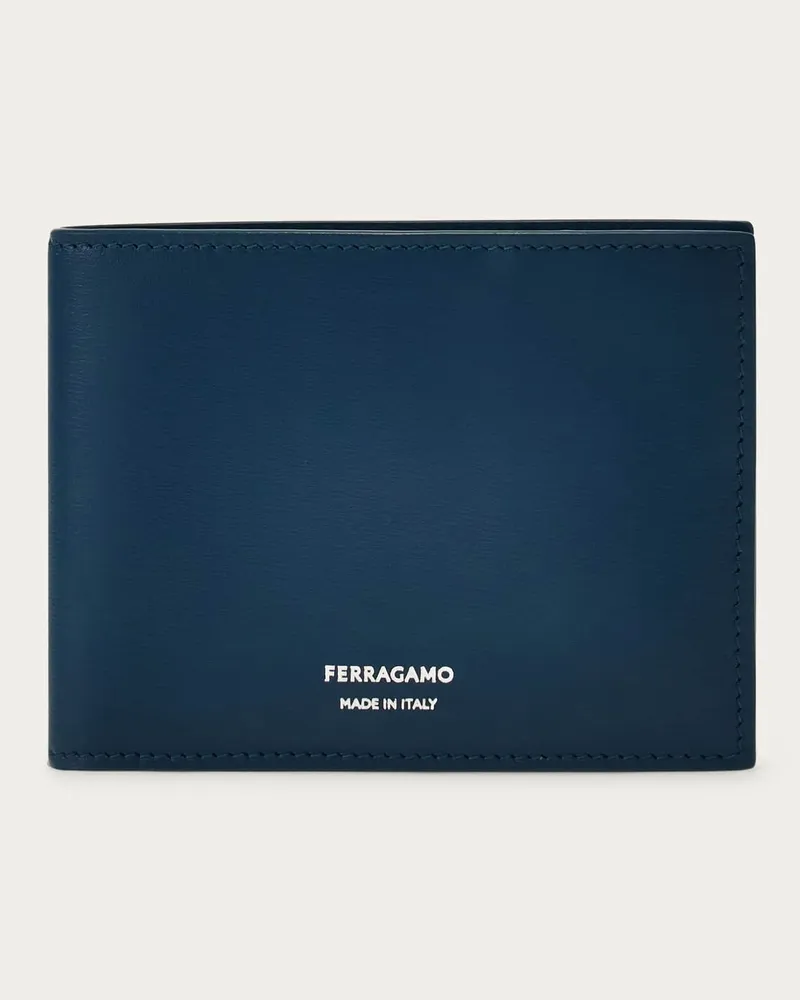 Ferragamo Uomo Portafoglio classico Blu Blu