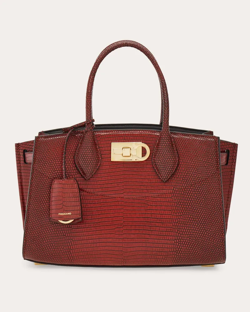 Ferragamo Donna New Ferragamo Studio soft bag (M) Marrone Marrone