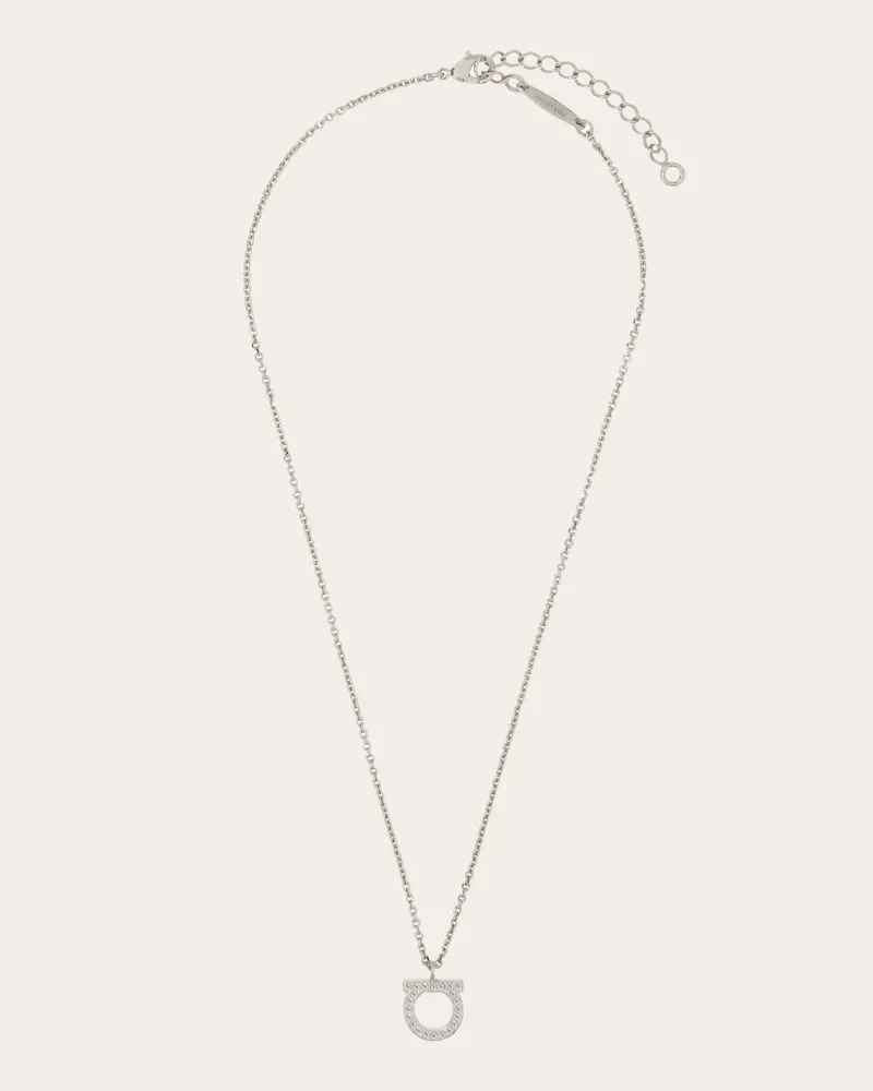 Ferragamo Donna Collana Gancini - S Argento Argento