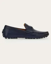 Ferragamo Uomo Driver ornamento Gancini Blu Blu